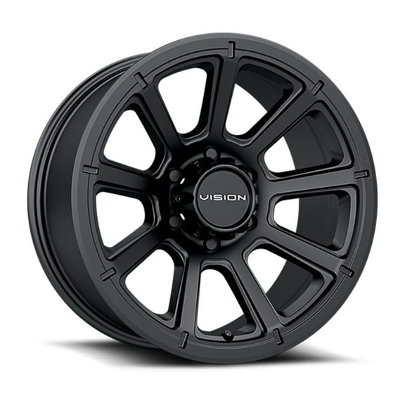 14x5.5 Vision ATV/UTV 353 Turbine UTV Matte Black Wheel 5x4.5 (0mm)