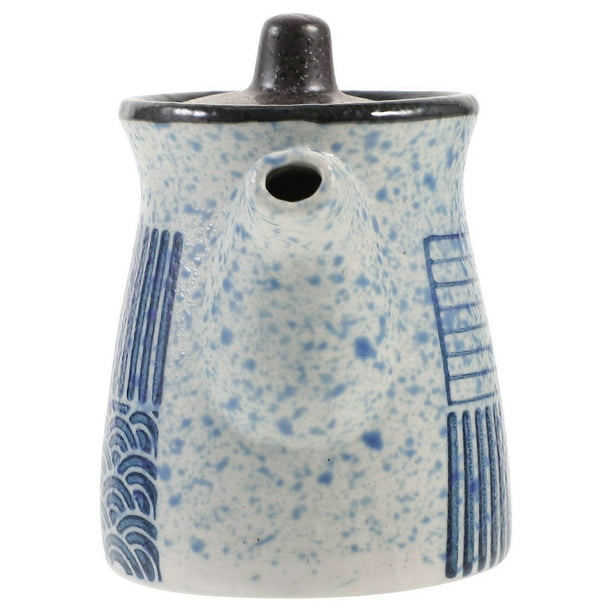 Ceramic Soy Sauce Bottle Ceramic Vinegar Dispenser Small Vinegar Bottle Ceramic Oil Bottle