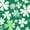Green-2, variant on St Patricks Day Shirts for Women Glitter Shamrock Print 3/4 Sleeve Tops Crewneck Pullover Blouse Lucky Clover Tshirt