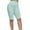 Light Blue, variant on Xunlbb Womens Shorts Yoga Leggings Women's Fashion Solid Color Large Size High Waist Strong Wrap Sports Yoga Shorts M-2XL on Clearance
