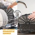 thumbnail image 7 of GWY Air Fryer Replacement Tray for Instant Pot Vortex 6 in 1 6 QT Gourmia GAF735 6 QT, Original Air Fryer Accessories Grill Pan Plate Crisper Plate Rack Parts,Dishwasher Safe, 7 of 7