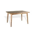 thumbnail image 5 of Sunny Designs Havana 86" Rectangular Mid-Century Wood Table in Light Brown, 5 of 5