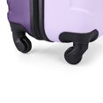 thumbnail image 6 of InUSA Pilot 24" Lightweight Hardside Spinner Luggage, Dark Purple/Light Purple, 6 of 7