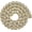 Gold 18.0 Inches, variant on 10mm tennis chain necklace, 18k white gold plated, set with sparkling giant square cubic zirconia stones, unisex.