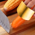 thumbnail image 3 of Yttmshdga Peeler Kitchen Gadgets Stainless Steel Multi-Purpose Anti-Cutting Finger Guard, 3 of 6