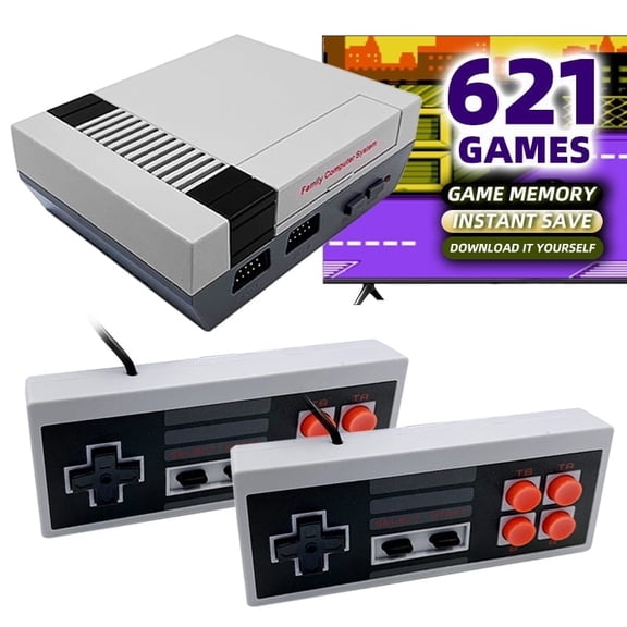 VILCORN 8Bit HD Video Game Console for TV, for NES Emulator, 620 Family Games Machine, Plug & Play