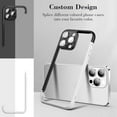 Compatible with iPhone 13 Pro Bumper Case with Camera Lens Protector