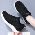 thumbnail image 6 of CAIXAI Womens Walking Shoes Orthopedic Dress Sneakers Women Lightweight Knit Upper Embroidery Wide Toe Box Sneakers Women on Adjustable Upper Mary Jane Shoes Women Hands-Free Sock Shoe, 6 of 7