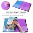 thumbnail image 2 of Edufun Expanding File Folder, File Organizer : 24 Pocket, Letter Size Hold 240 Sheets, Rainbow Lining, Colored, 2 of 5