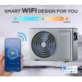 thumbnail image 6 of Varpoolfaye Swimming Pool Heat Pump,Electric Pool Heater for Above Ground and Inground Pool,Heating and Cooling Pool Heater,7000 Gallons 27000 BTU, 6 of 10