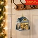 thumbnail image 4 of xihome Llavero navideño acrlico 2D con forma de cabaña, colgante para mochila, adorno navideño, 4 of 6