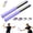 Purple-2Pcs, variant on Adjustable Intensity Badminton Swing Trainer, 11.8" Swing Trainer Sound Feedback for Smash Technique for Wrist Arm Strength Training Fitness Professional Players