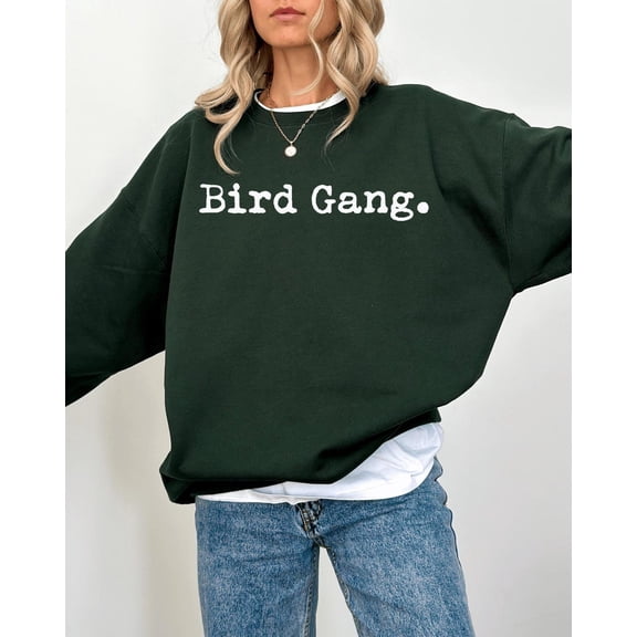 Bird Gang Football Sweatshirt And Shirt - Game Day Philly Fan Pullover - Vintage Sports Crewneck - Sunday Tailgate Hoodie - Philadelpia Tee Tshirt All Size S-5XL