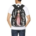 thumbnail image 6 of Kamado Nezuko Fashion Backpack Rucksack Casual Daypack School Bag Unisex Computer Bag Bookbags Multi-Purpose Laptop Backpack, 6 of 9