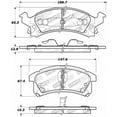 thumbnail image 2 of StopTech Performance 90-98 Buick Skylark / 90-98 Pontiac Grand Am Front Brake Pads, 2 of 11