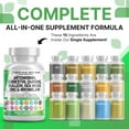 thumbnail image 2 of Clean Nutraceuticals Artemisinin Quercetin Zinc Mullein Quinine Supplement with Sea Moss Bromelain Ashwagandha Root Nettle Leaf Bladderwrack Burdock Root Monolaurin Colostrum Rutin, 2 of 9