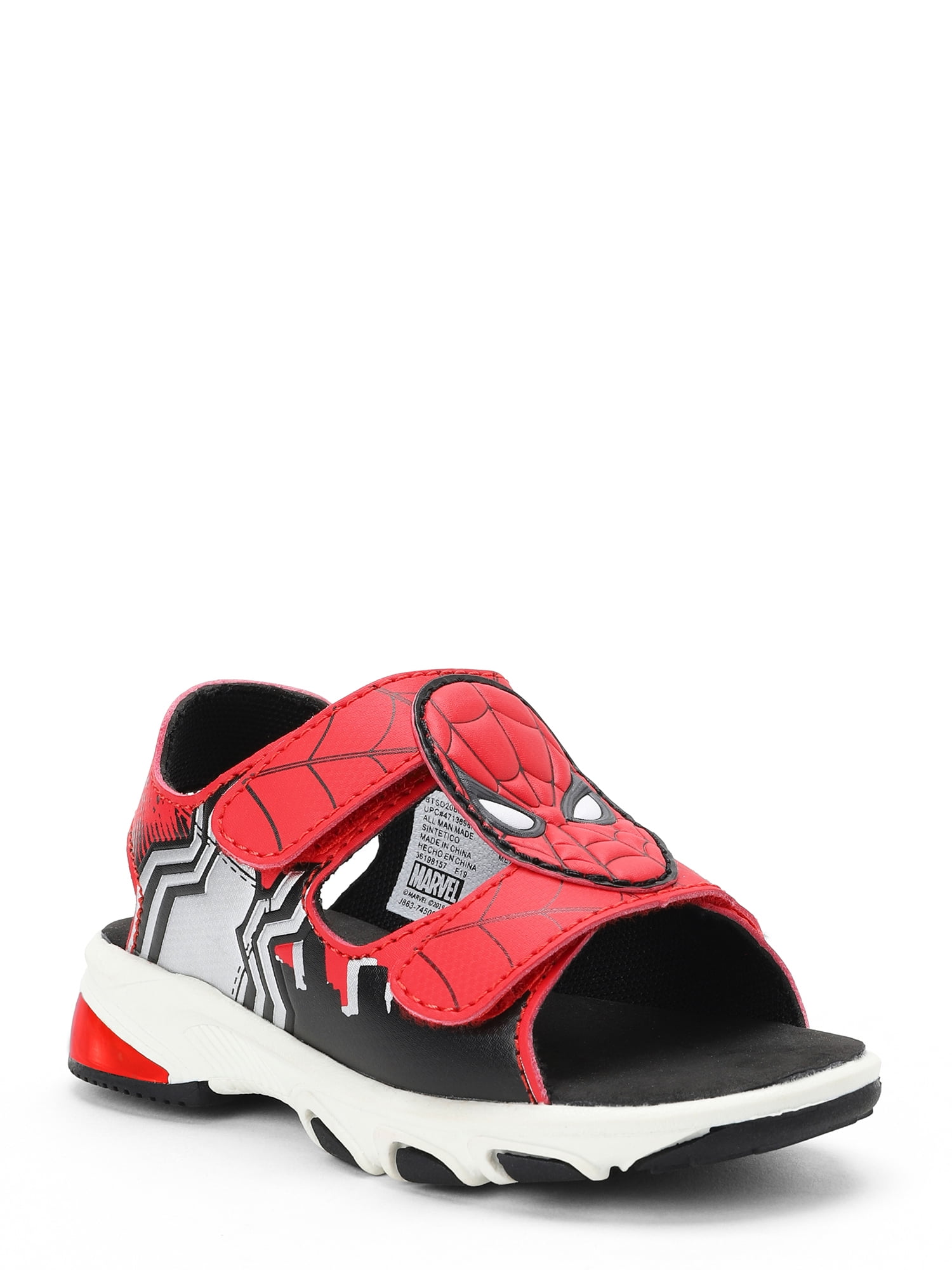 spiderman light up sandals