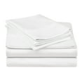 thumbnail image 2 of BNM 300 Thread Count Egyptian Cotton Sheet Set, Split King, White, 2 of 6
