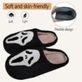 thumbnail image 5 of Halloween Slippers for Women,Soft Plush Comfy Halloween Pumpkin Slippers Slip-on Cozy Indoor Outdoor Slippers Fluffy House Slippers, 5 of 6