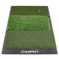 thumbnail image 1 of Alfombrilla de golf CHAMPKEY Tri-Turf Professional, resistente, 1 of 6