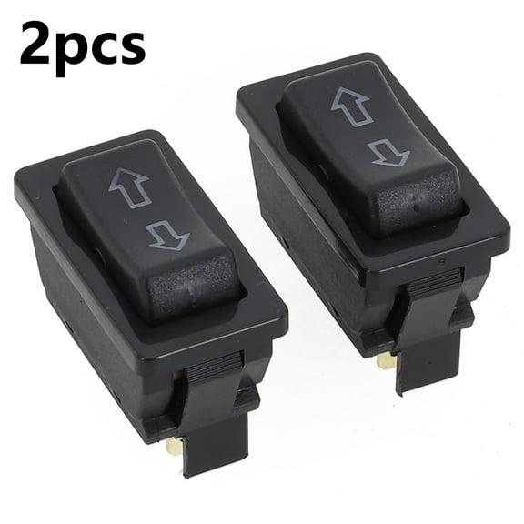 2x 12V 2 WAY MOMENTARY ELECTRIC AERIAL UP DOWN ROCKER SWITCH