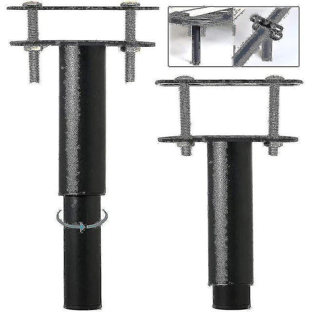 2pcs Adjustable Height Center Support Leg For Bed Frame, Bed Center ...