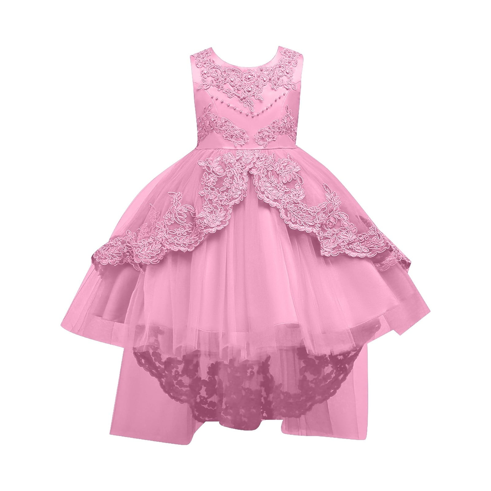 Child Girl Dress Ruffle Girl Tulle Dress Girls Summer Dresses