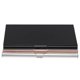 thumbnail image 1 of unbranded 3Ud Cartera Metálica Para Tarjetas De Con Acero Inoxidable Decorativa Ideal Para Oficina Y Uso Formal, 1 of 8