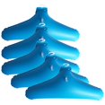 thumbnail image 1 of 5Pcs PVC Inflatable Foldable Clothes Hanger Rack Non Slip Portable Coat Holder, 1 of 7