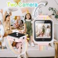 thumbnail image 3 of PTHTECHUS Reloj inteligente para niños - Reloj inteligente para niños y niñas con juego Música Reproductor de MP3 HD Selfie Cámara Calculadora Temporizador de alarma, 3 of 5