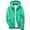 Army Green, variant on Boys Girls Softshell Hooded Jacket Waterproof Windbreaker Outdoor Casual Zip Up Size 3-12 Army Green Size 11