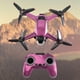 thumbnail image 5 of Kit de calcomanías fluorescentes para vuelo nocturno para DJI FPV, accesorio DIY, color rosa, 5 of 8