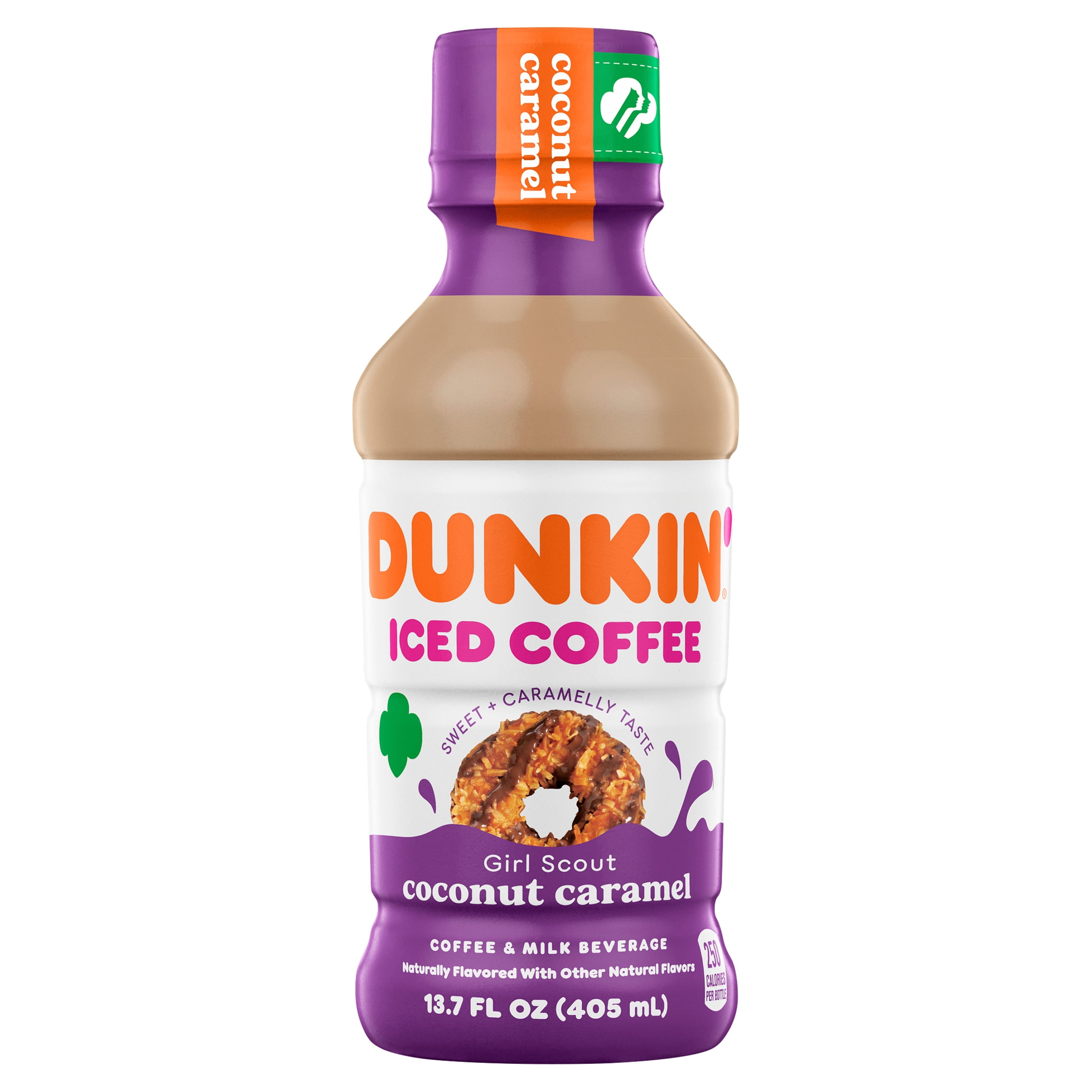 Dunkin' Coconut Caramel Iced Coffee, 13.7 fl oz