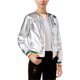 thumbnail image 1 of Chaqueta Bomber ban.do, Metálica, Grande, 1 of 1