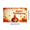 1A, variant on Cartoon Turkey Happy Thanksgiving Fall Theme Pumpkin Leaves Banner for Home Decoration Seasonal Celebration Family Gathering