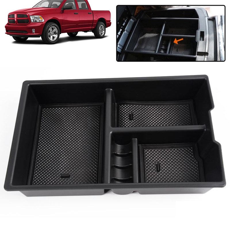 Center Console Organizer Armrest Storage Box Tray For 20092018 Dodge