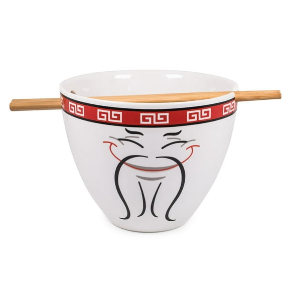 Set de cuencos de fideos Ramen Boom Trendz Bowl Bop Food Man Chew