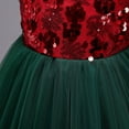 thumbnail image 4 of Lullu Girls Sequins Glitter Sleeveless Tutu Dress Birthday Party Pageant Dress, Sizes 2-10, 4 of 8