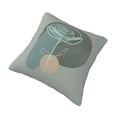 thumbnail image 3 of YFYANG Square Decorative Throw Pillow Case (Without Pillow Insert), Green Rose Bohemian Style Bedroom Sofa Car Cushion Cover, 24"x24", 3 of 9
