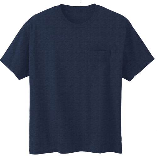 Big Men's Pocket Tee Shirt - Walmart.com