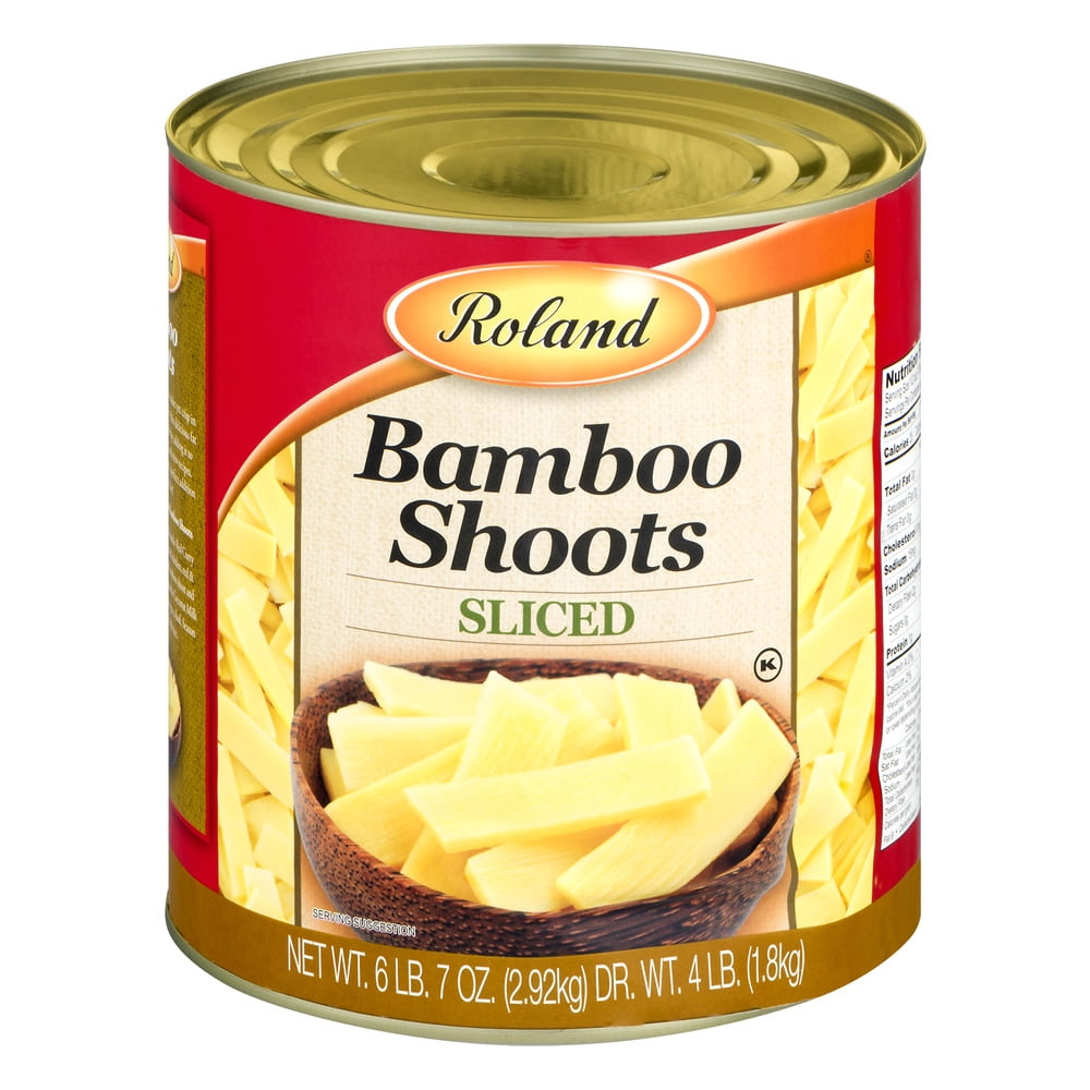 Roland Sliced Bamboo Shoots, 6.43 lbs