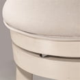 thumbnail image 3 of Pemberly Row 45.25" Wood Contemporary Bar Stool in Sea White, 3 of 3