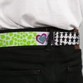 thumbnail image 4 of Buckle-Down Belt, Seatbelt Buckle Belt, Icons Patterns, Youth 22 to 32 Inches, 4 of 9