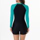thumbnail image 5 of TaTaai Athletic Long Sleeve Swimsuit for Women, Full Coverage Surf Jumpsuit with Slim Fit Design, High Waist One Piece for Pool and Summer Use Gift, 5 of 8