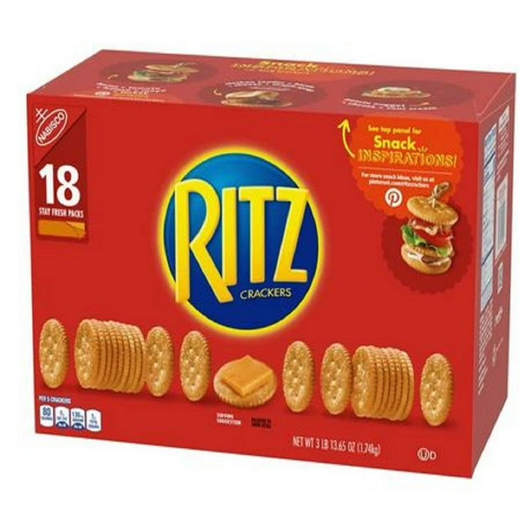 RITZ, Crackers, 61.6 oz, Buttery and flaky texture stay-fresh