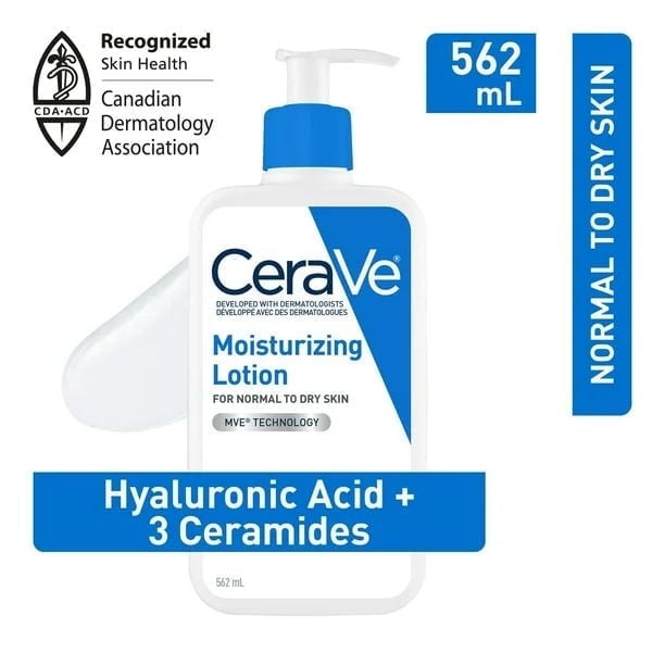 CeraVe Daily Moisturizing Lotion, Lightweight Face and Body Lotion