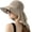 Khaki, variant on Sun Hat for Women UPF 50+ UV Sun Protection Wide Brim Foldable Summer Beach Bucket Cap with Neck Flap Outdoor