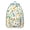 Sky-blue, variant on Floral Print Bookbag for School College and Work, Large Capacity Backpack with Laptop Compartment, Durable Everyday Bookbag for Commuting and Travel, Sunflower Flowers Design Unisex Gift