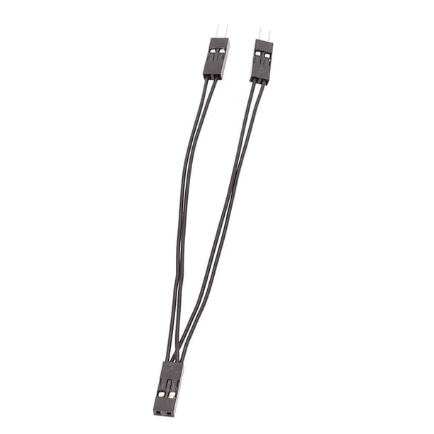 Dupont Terminal Wire 2 Pins Splitter Cable para PC SW IO Cable Extensions/DIY Lab Likrtyny Para estrenar