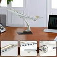 thumbnail image 3 of Gulfstream G650 Resin Model Jet 12.2” Aviation Airliner 1:100-Scale Model Jet Airplane with Stand Adult Collectibles and Decoration, 3 of 6